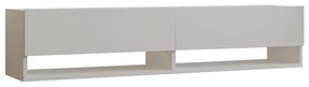 Fehér TV-állvány 141x31x30 cm Arges – Kalune Design