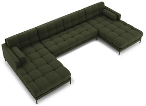 Zöld sarokkanapé (U alakú) Bali – Cosmopolitan Design