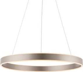 ENDON 80572 GENTOR Modern Led FĂŒggesztett LĂĄmpa Nikkel, Fagyasztott Ăveg LED IP20