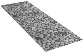 Szürke műanyag fürdőszobai kilépő 65x200 cm Sassi – Wenko