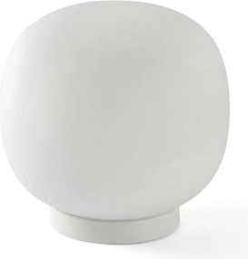 Faro Amelia asztali lámpa fehér, E27, opálüveg, Ø215mm, IP20