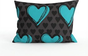 Mikroszálas párnahuzat KASUGA 50x70 cm, türkiz