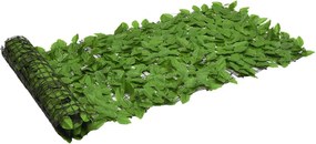 vidaXL zöld leveles erkélyparaván 200 x 75 cm