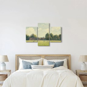 Kép - Camille Pissarro, Hampton Court Green, reprodukciók (90x60 cm)