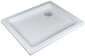 Zuhanytálca négyszögletes Ravak 90x75 cm akrilát fehér A003701220