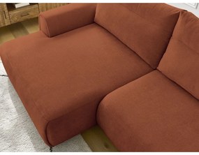 Narancssárga sarokkanapé Aden – Bobochic Paris