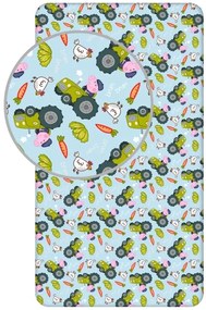 Peppa malac Farming gumis lepedő 90x200 cm