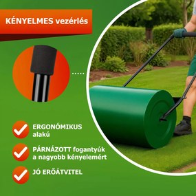 FARMER fűhengerező, 57cm, zöld Jurhan