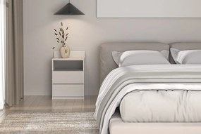 Kashar M1 éjjeliszekrény, 40x59x32 cm, kasmír