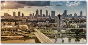 Fotótapéta üvegfalra Varsó Lengyelország 140x70