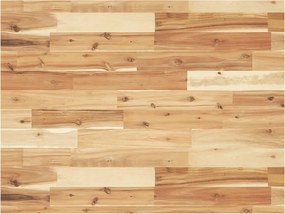 vidaXL olajbevonatú tömör akácfa fürdőszobapult 100 x 60 x 4 cm