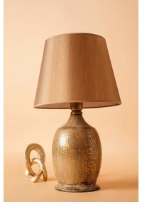 Asztali lámpa RAMZES 1xE27/40W/230V barna