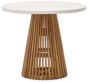 Kerek kerti étkezőasztal ø 90 cm Alcaufar – Kave Home