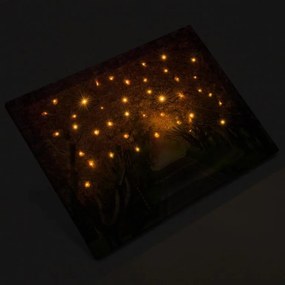 Falikép NEXOS Alley of trees 30 x 40 cm - 40x LED