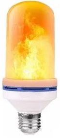 LED izzó HYO-2, 5W - lángokat imitáló - orange