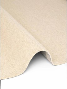 Bézs kézi szövésű gyapjú kerek szőnyeg ø 160 cm Puristic Knots – Elle Decoration