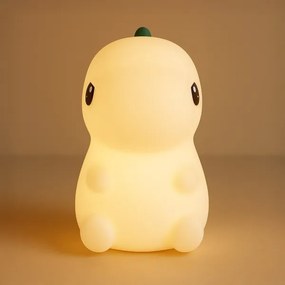 LED RGBW, dimmelhető, újratölthető gyerek éjszakai lámpa DINO LED/1W/5V 1200 mAh