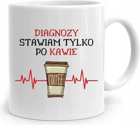 Bögre A Diagnózis Doktorának Kávé Után, fényképes nyomattal
