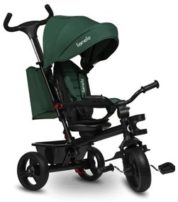 Lionelo HAARI gyerek tricikli zöld/fekete