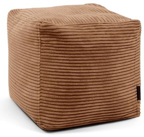 Barna kordbársony babzsákfotel Up! MooG – SLOWDOWN