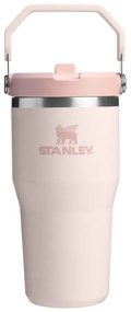 Világos rózsaszín rozsdamentes acél termosz 600 ml IceFlow™ Flip Straw 2.0 Tumbler Rose Quartz – Stanley
