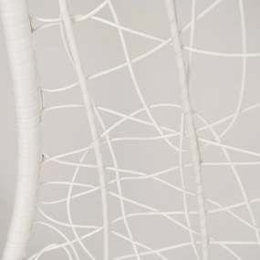 Natal kerti függőfotel fehér-fekete