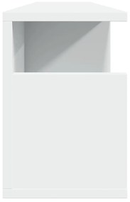 fehér szerelt fa faliszekrény 100 x 20 x 30 cm