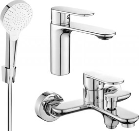 Mexen Milo R05 fürdőkád szett, króm - 71303R05-00