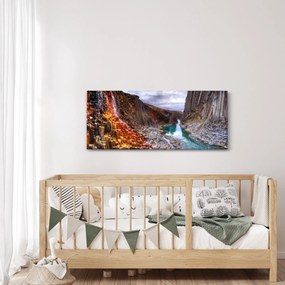Kép - Studlagil kanyon (120x50 cm)