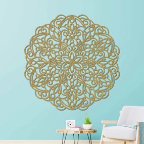 Fából készült mandala, falfestmény | TERRONY