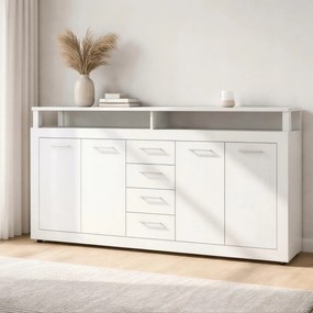 BLAGO komód 190 cm fehér