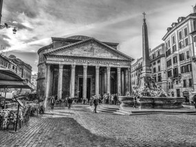 Poszter 40x30cm Pantheon Rómában, Assaf Frank
