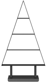 Fém karácsonyfa állvánnyal Fekete 60 cm Acél
