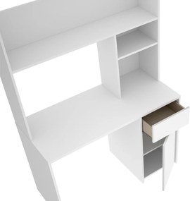 Polcos íróasztal 98,5x45,3x162,5cm szürke FUR1232-3