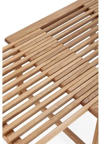 Natúr színű tölgyfa dohányzóasztal 60x70 cm Unai – MOME