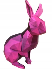 Nyuszi Geometrikus Húsvéti Nád Nyuszi Figura Rendelésre 13CM