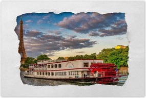 Poszterek 90x60 Eiffel-torony Paris France