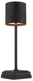 Globo 58487B - LED érintésvezérelt tölthető asztali lámpa DIXON 1,5W/5V 2200 mAh fekete