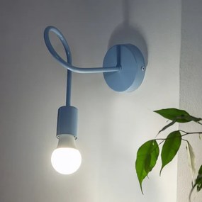 OXFORD fali lámpatest 1xE27/15W/230V kék