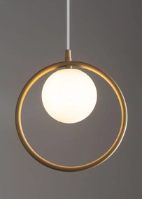 SIGMA LIGHTING 33409 AQUA Glamour Függesztett Lámpa Fehér, Arany G9 IP20