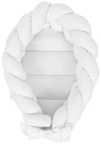 Fehér babafészek 47x70 cm – Meowbaby