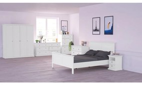 Provence V komód, fehér