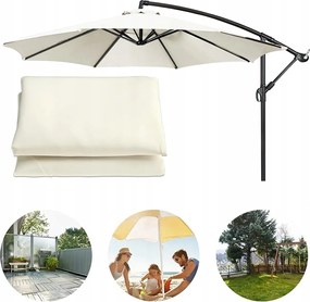 Kerti napernyő huzat Nagy Tömör 6 bordás cserélhető 300cm