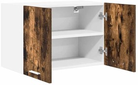 Függő szekrény Riga Füstölt tölgy és fehér 60 x 31 x 40 cm