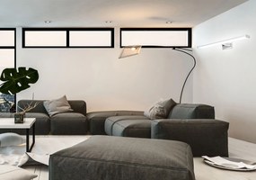 Toolight Szerszámlámpa, LED fürdőszobai lámpa tükör felett 8W 40CM APP368-1W, króm, OSW-08434