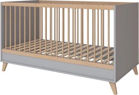 Faktum FLIP Grey -átalakítható 140-es babaágy