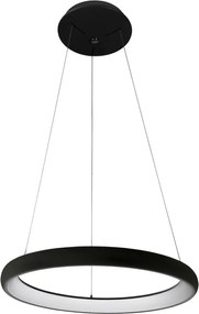 Italux ALESSIA 5280-840RP-BK-4 Függőlámpa 1x40W/LED 4000K 2200LM IP20