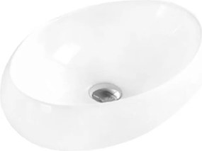 Mexen Silvia pultra szerelhető mosdókagyló 60 x 40 cm, fehér - 21686000