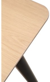 Étkezőasztal tölgyfa dekoros asztallappal 100x200 cm Yolo – DAN-FORM Denmark