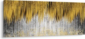 Kép - Arany vonalak (120x50 cm)